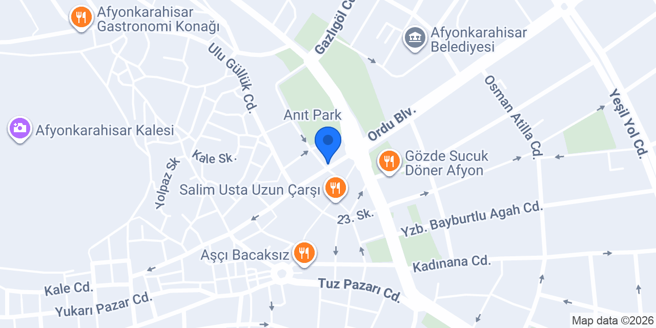 Demirayak Sigorta konumu