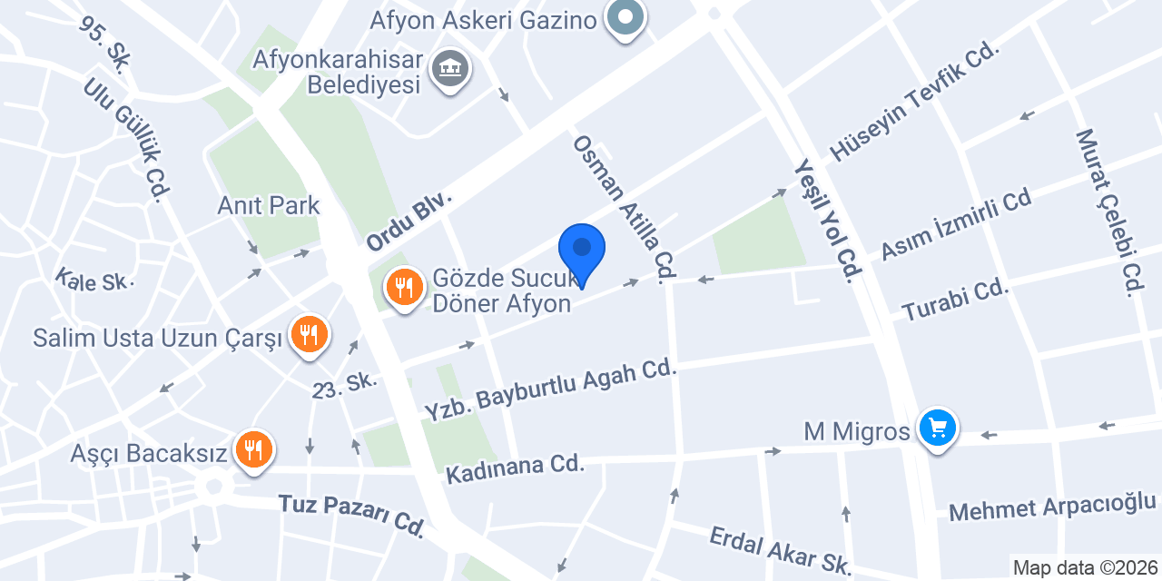 TUGCERTEN MODA konumu