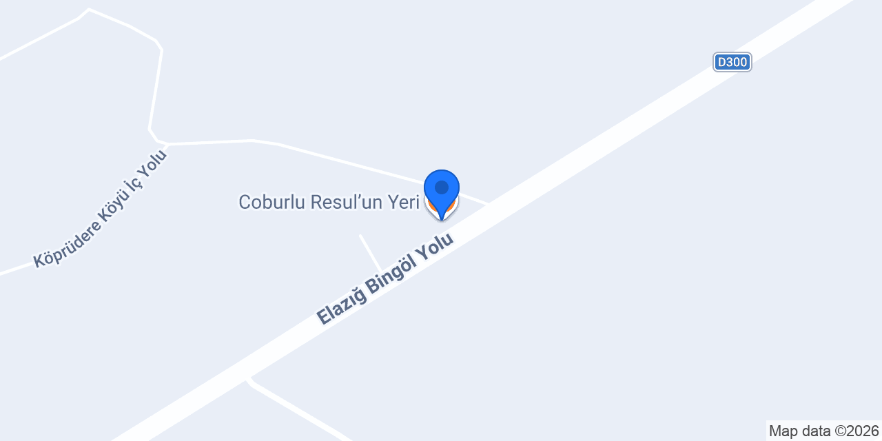 Coburlu Resul’un Yeri konumu