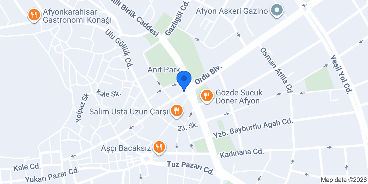 Özaş Lokanta Çorba Salonu konumu