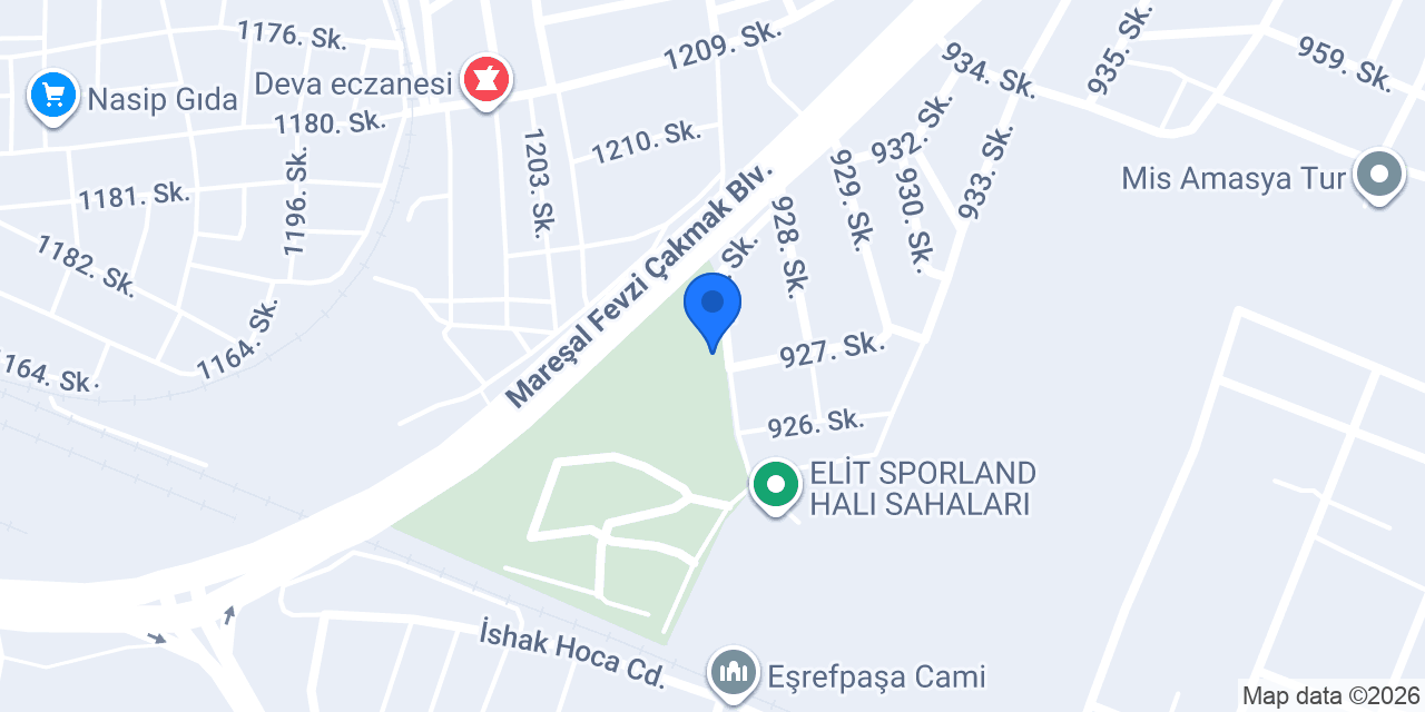 Erpet İnşaat konumu
