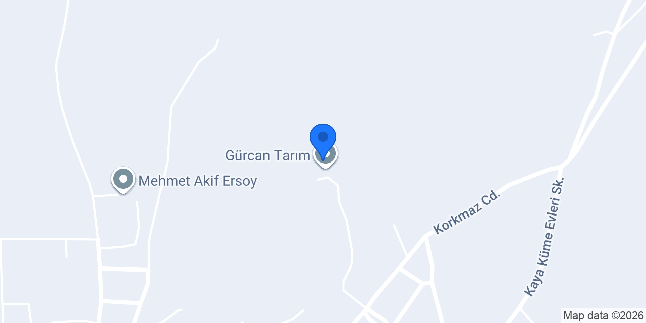 Gürcan Tarım konumu