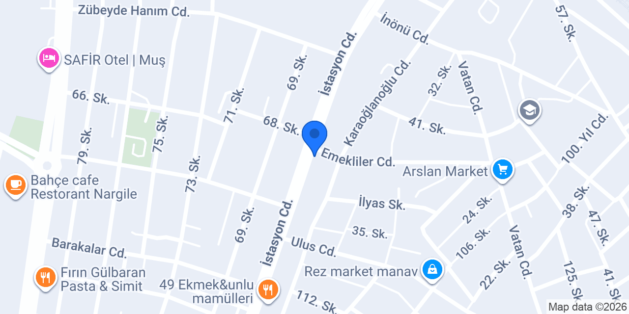 Cemteks konumu