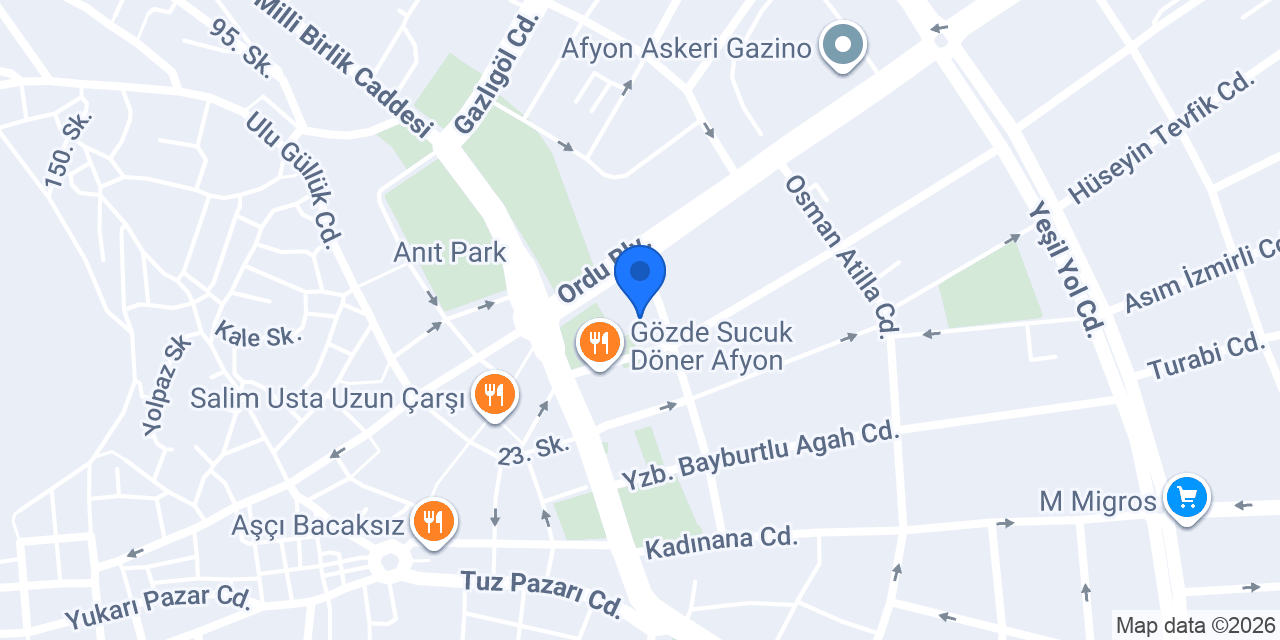 İmza İtriyat konumu