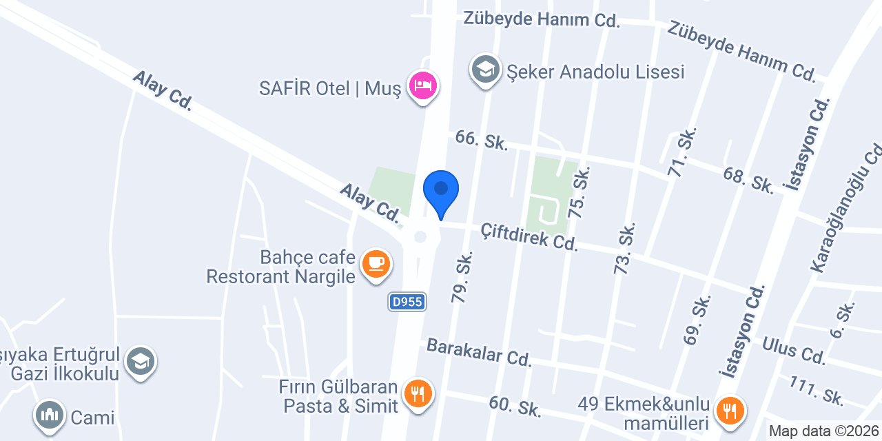 Olimpik Halı Saha konumu