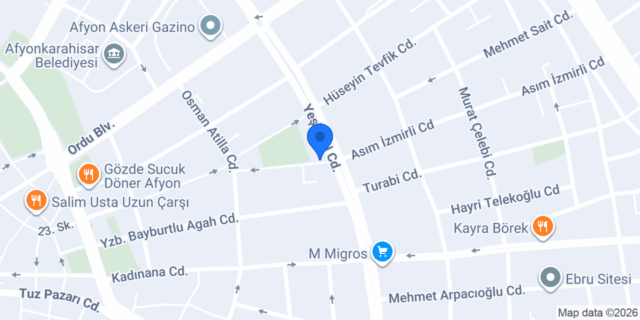 Kara Hukuk Danışmanlık & Av.Aliye ÖZKARA konumu