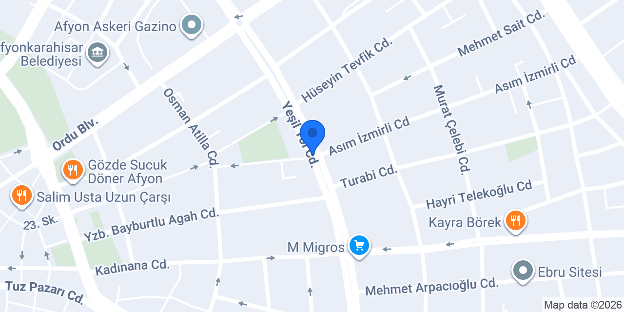 Ceba Turizm konumu