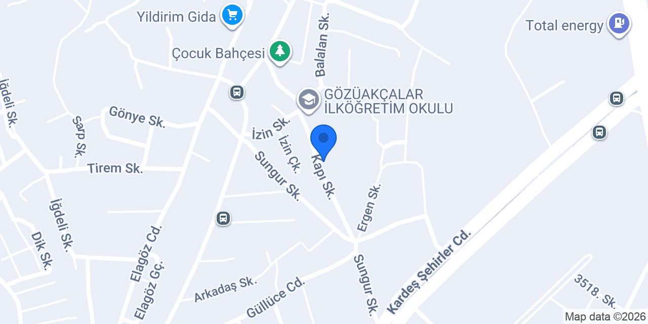 Kayseri Eğitim Sertifika konumu