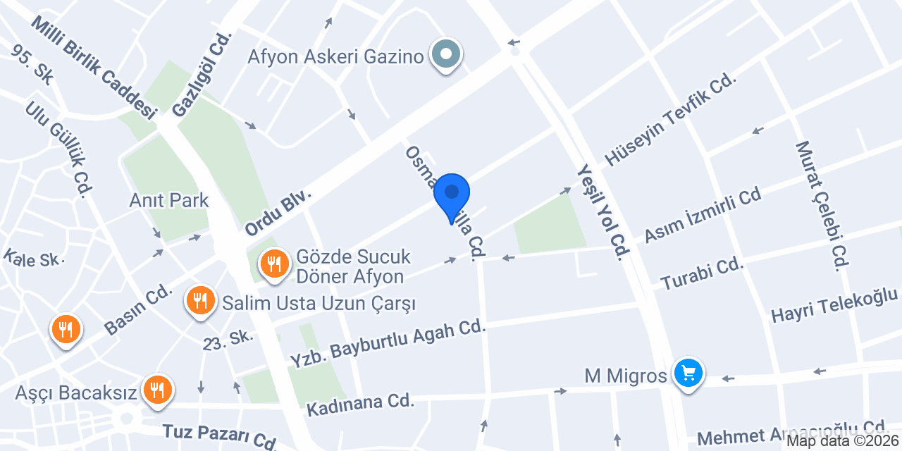 Cajun Corner konumu