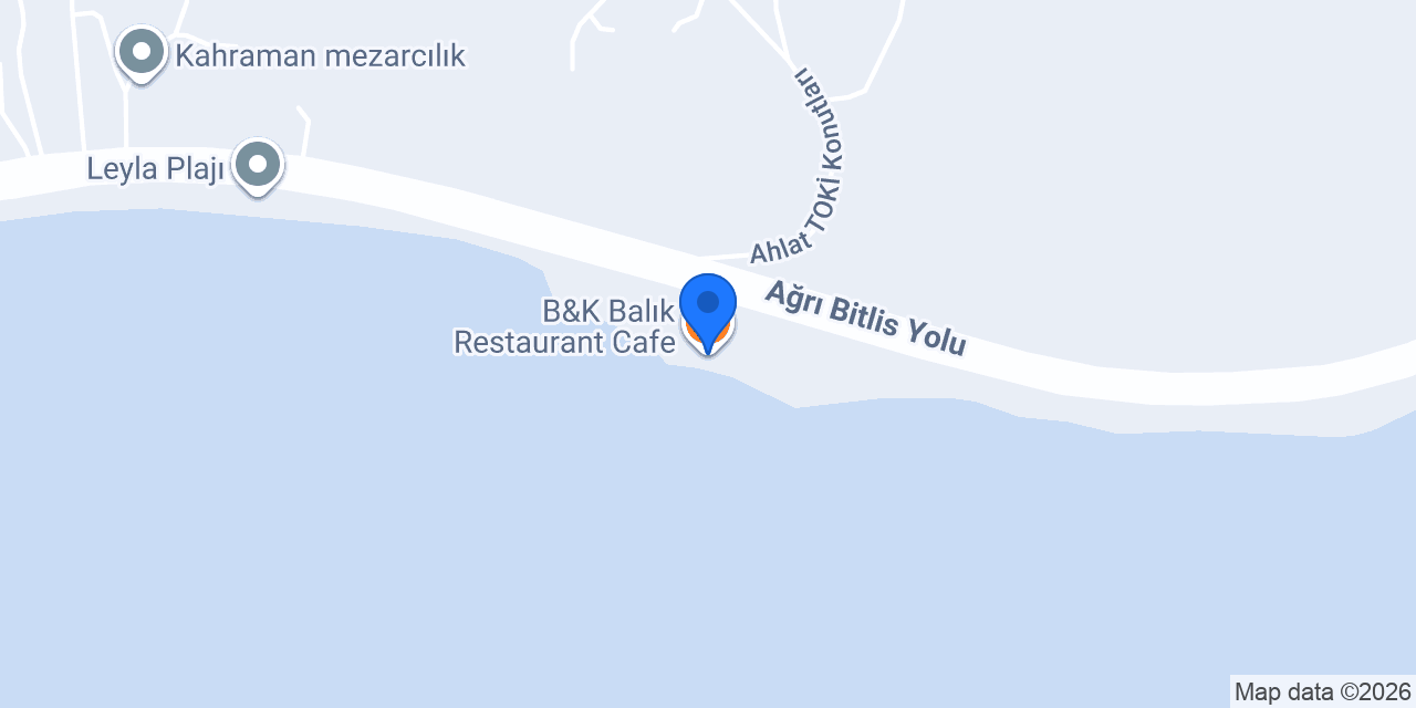 B&K Balık Restaurant Cafe konumu