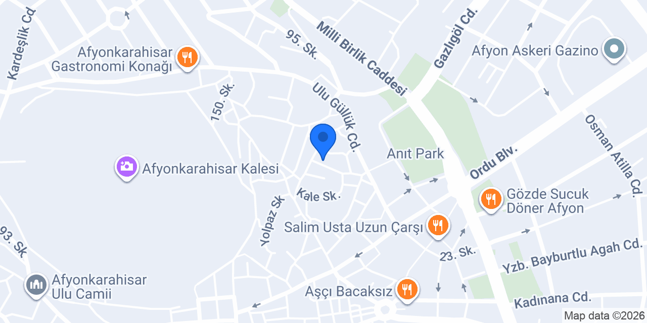 AntalyaAfyonemlakofisi konumu