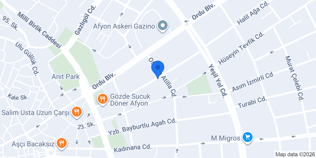 Pancar Hukuk Bürosu konumu