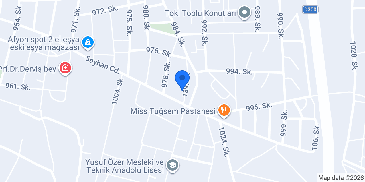 CADDE TEKEL SHOP konumu