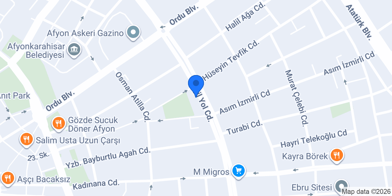 Yeşilyol Eczanesi konumu
