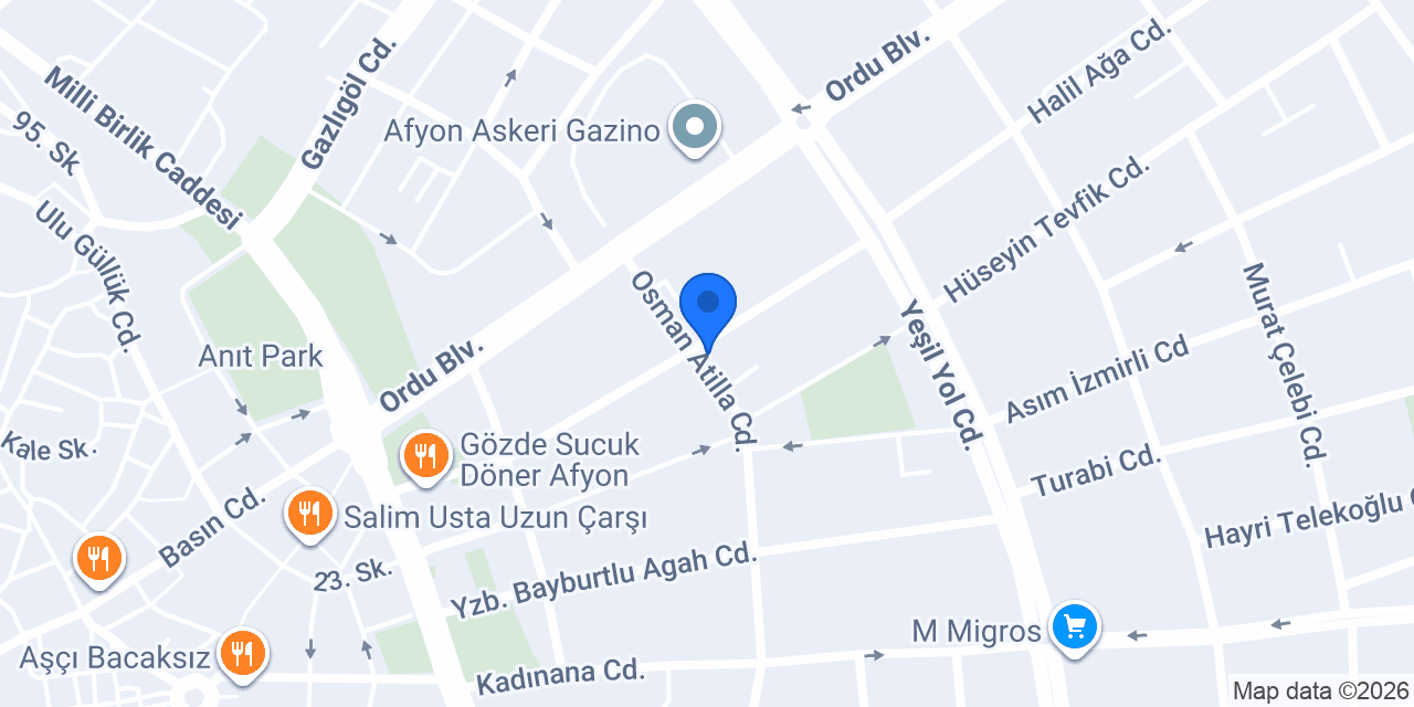 HS MİMARLIK konumu