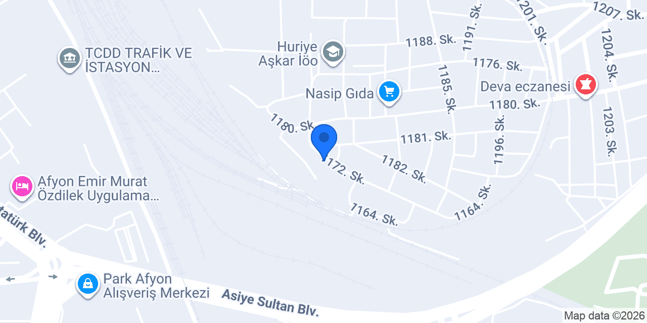 Başaran Moda konumu