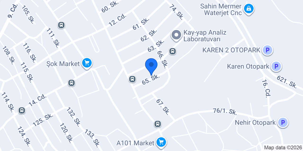 TEKNİK DOKUM MERMER konumu