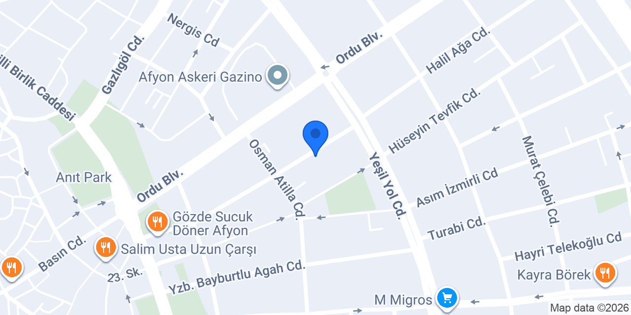 Tasarım Atölyesi İç Mimarlık konumu