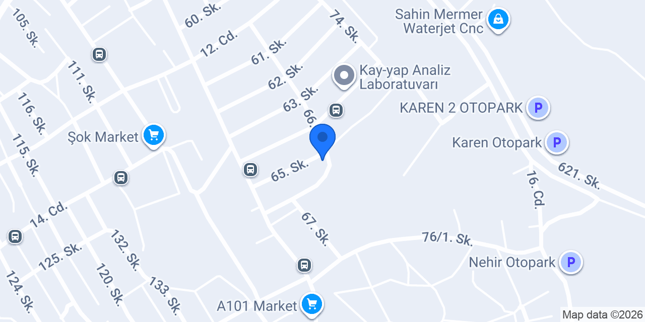 DİNAMİK YAPI CAM BALKON konumu