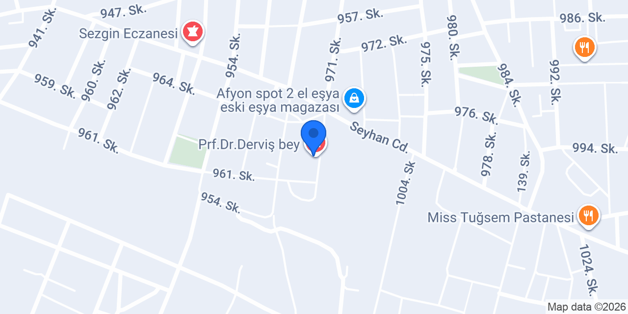 Prf.Dr.Derviş bey konumu