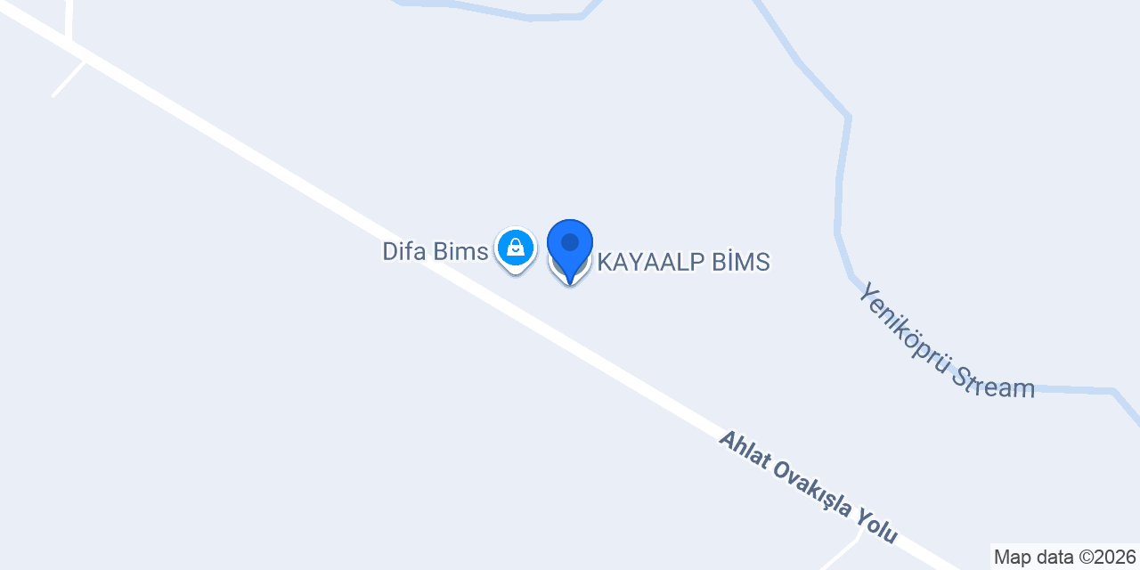 KAYAALP BİMS konumu
