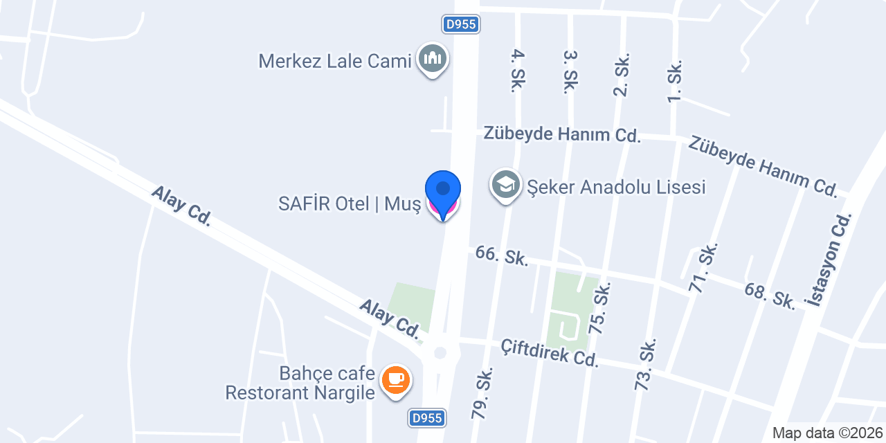 Global Otel | Muş konumu