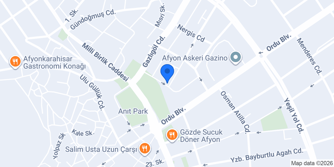 Derya Nail Bar konumu