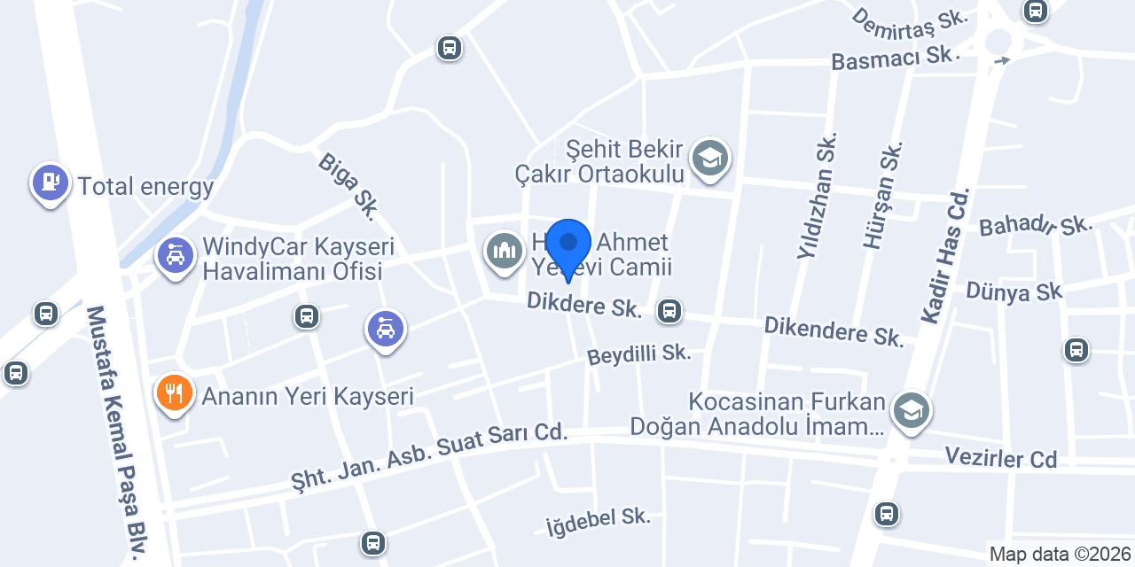 HASTAT EKMEKCİLİK konumu