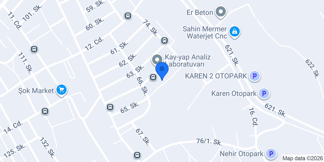 SERA Çevre Teknolojileri Müş.Müh.Dan.Ltd.Şti. konumu