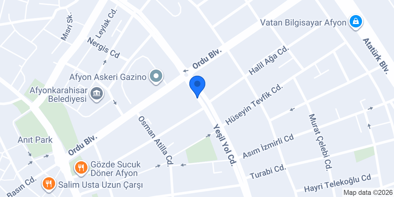 sahin usta baklava dondurma konumu