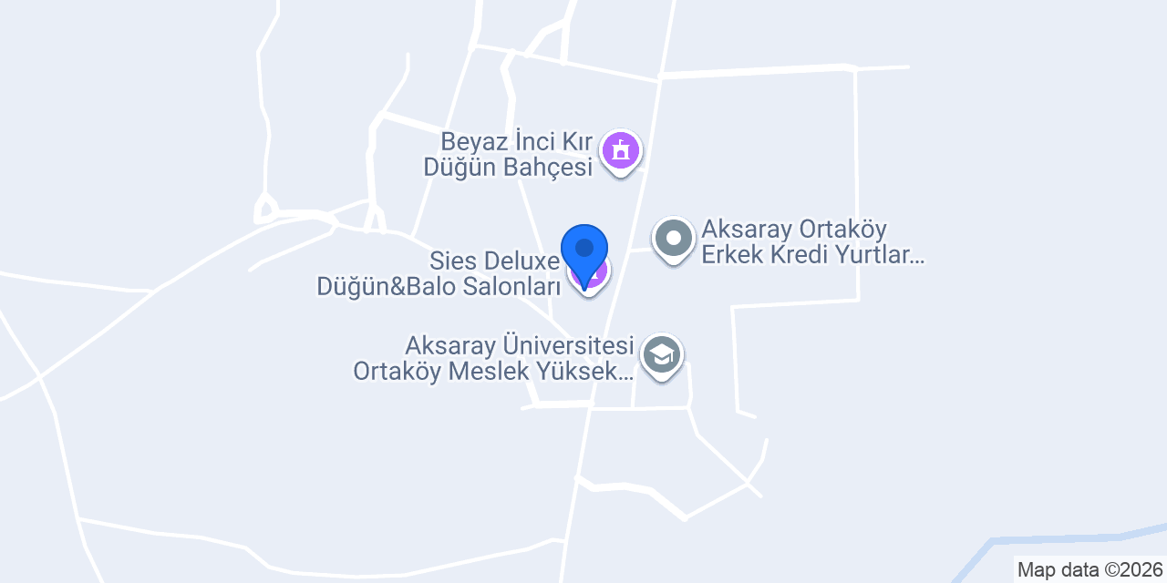 Sies Deluxe Düğün&Balo Salonları konumu