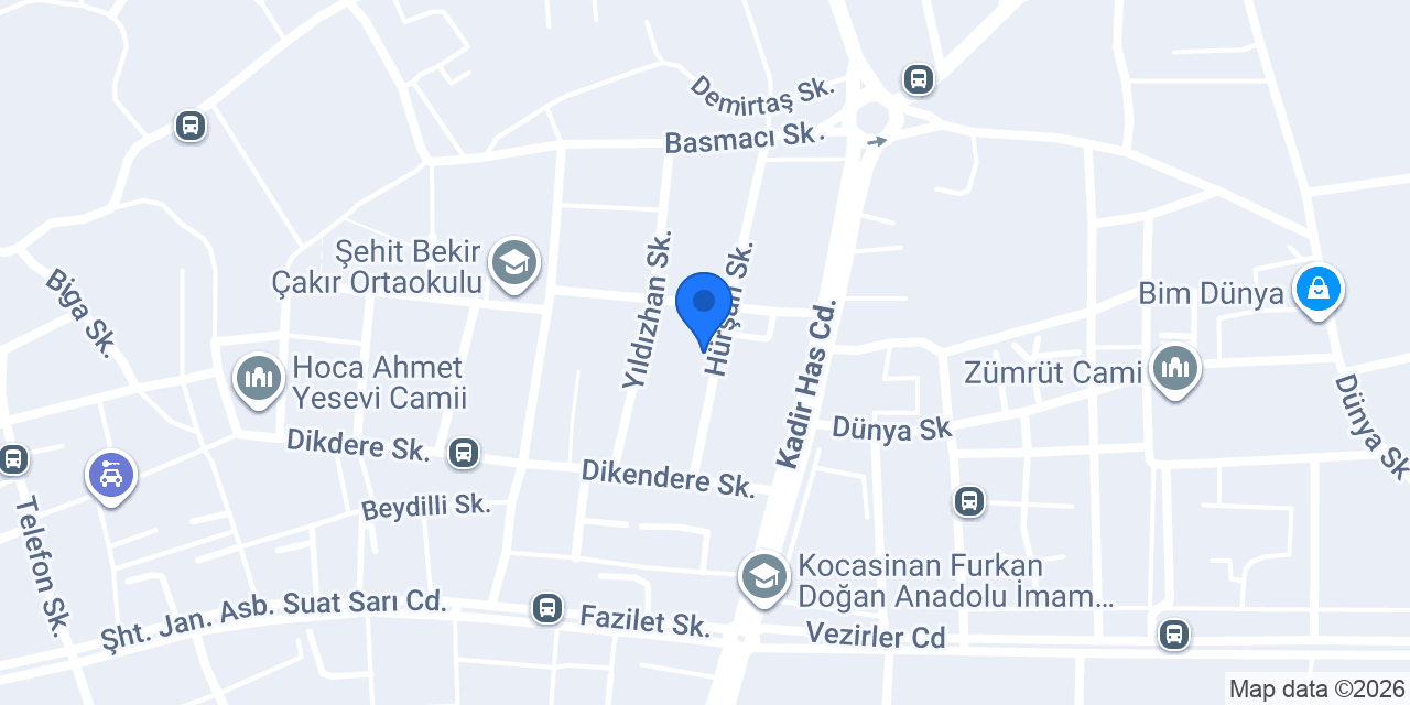 Dilara Akbulut Bayan Kuaförü konumu