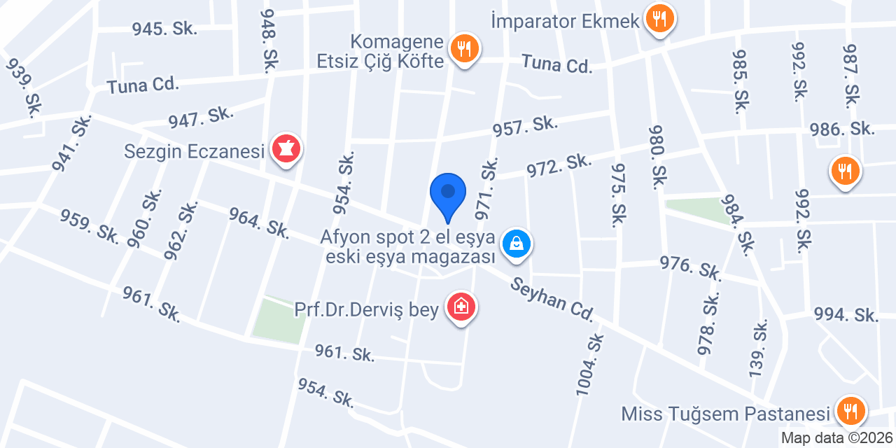 Rüya Pide Salonu konumu