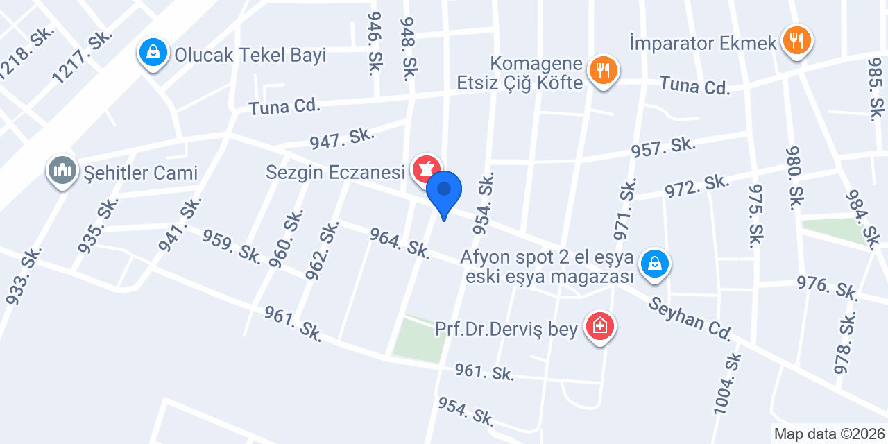 Aile Sağlığı Merkezi konumu