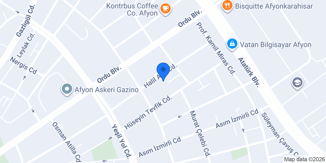 Doğa Veteriner Kliniği konumu