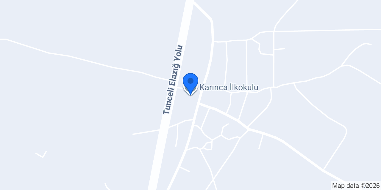 Karınca İlkokulu konumu