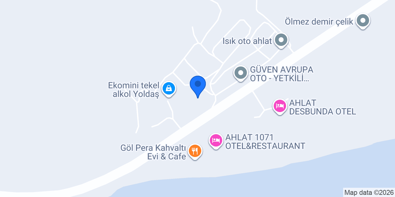 Ahlat Güven Evler konumu