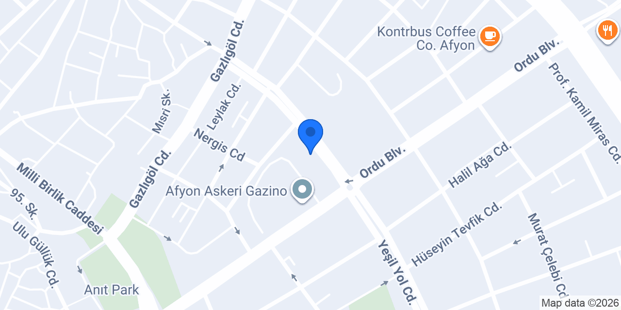 Avukat Şevket KURT konumu