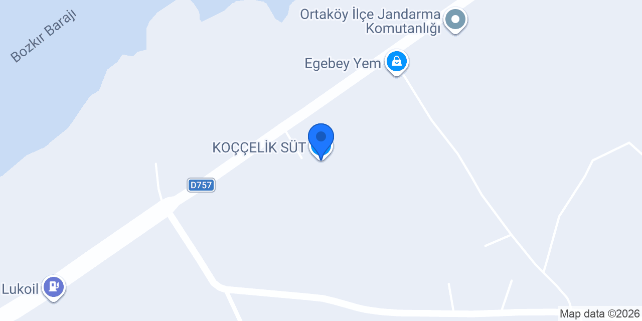 KOÇÇELİK SÜT konumu