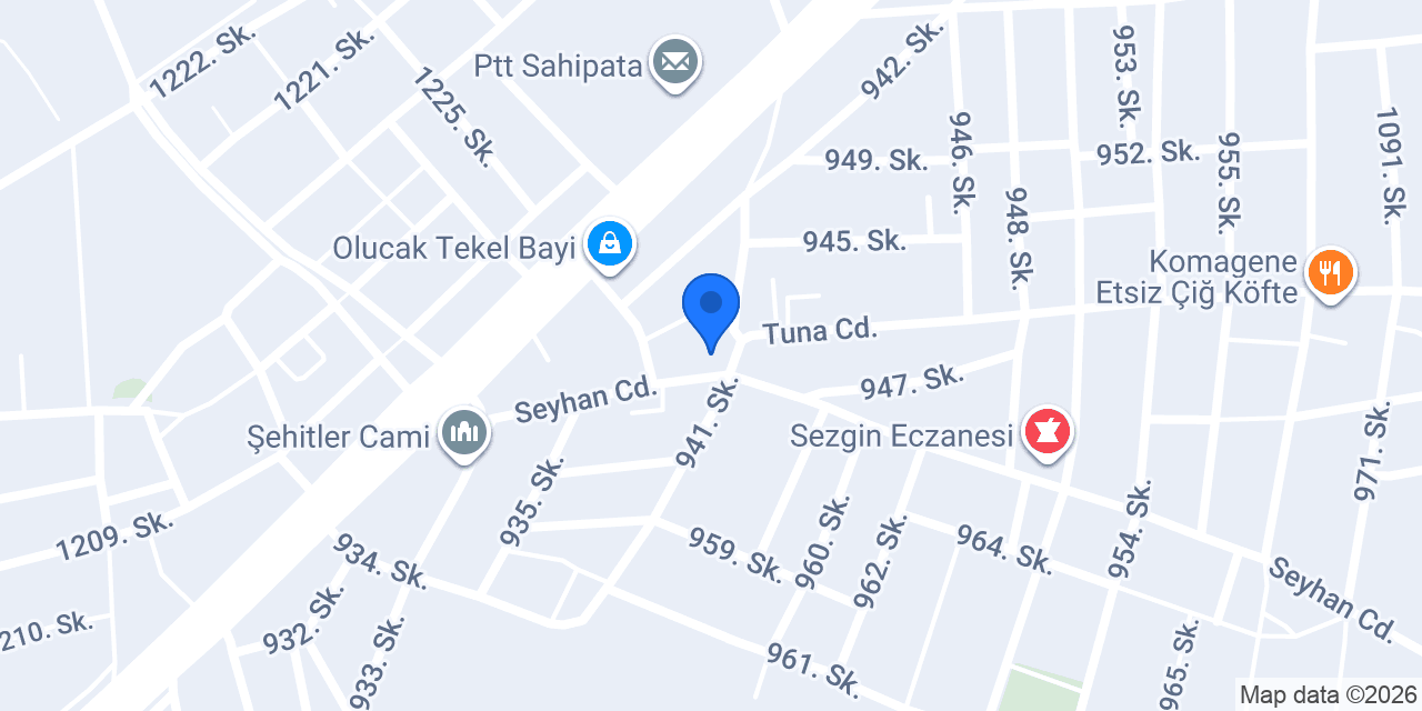 Terzi güleç Afyonkarahisar konumu