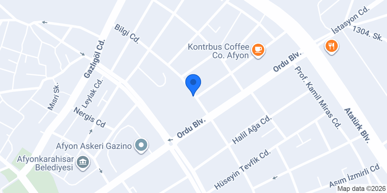 Af-san Teknik servis konumu
