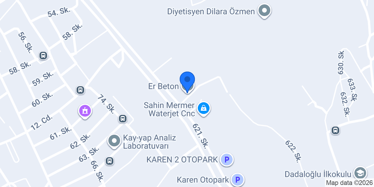 Er Beton konumu