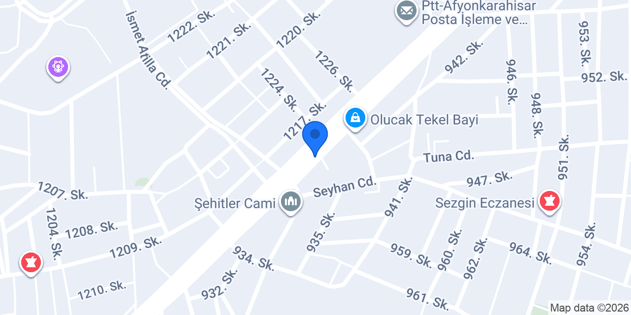 Afyon ersu konumu