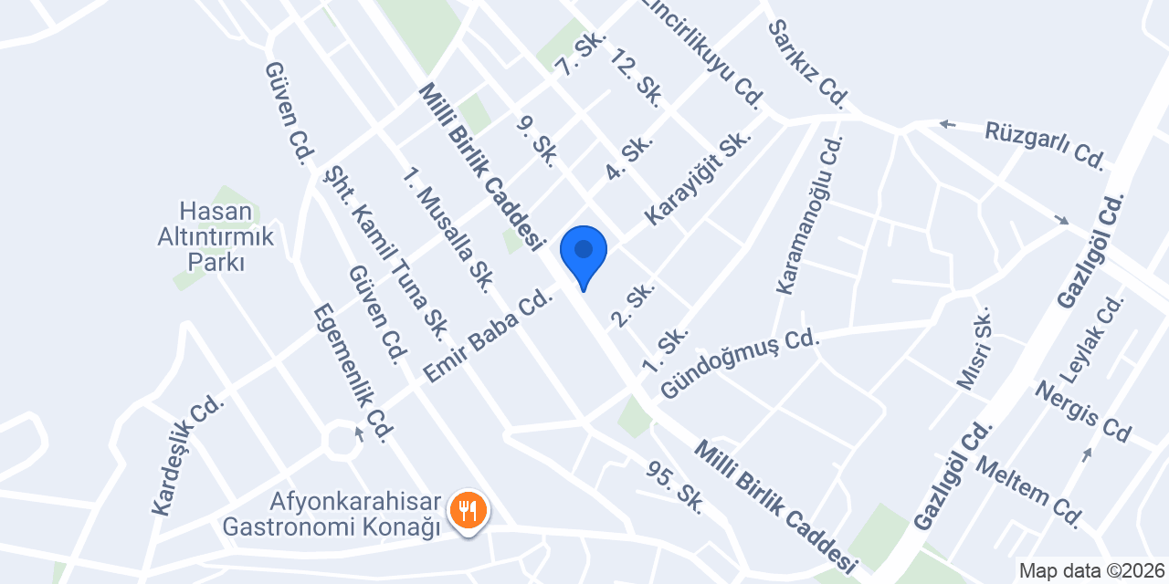 Yörükoğlu Halı Mobilya konumu