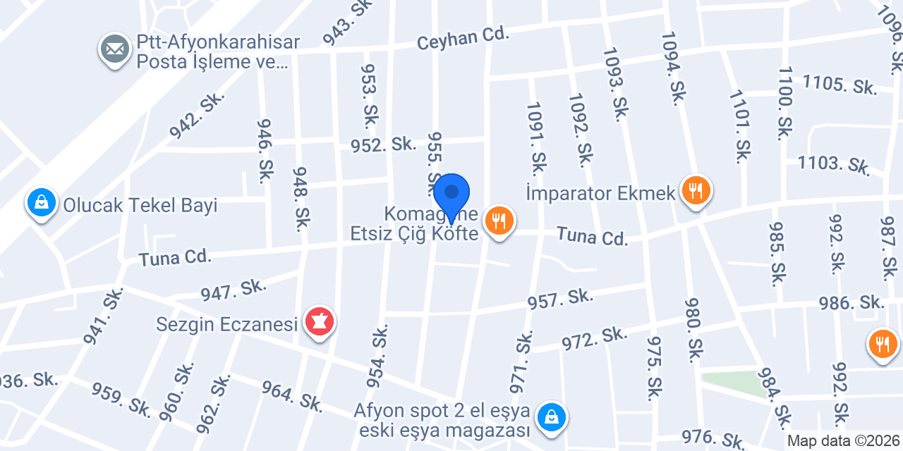Marshall - Çağlayan Ticaret konumu