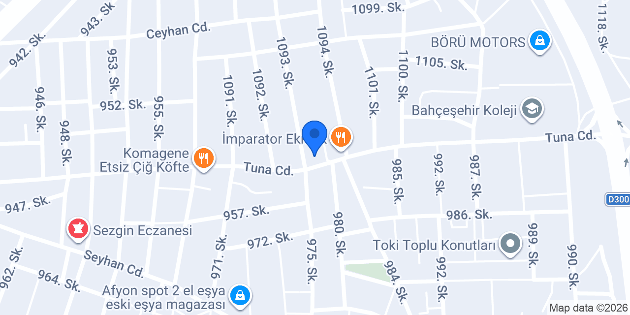 Şen bayan kuaförü konumu