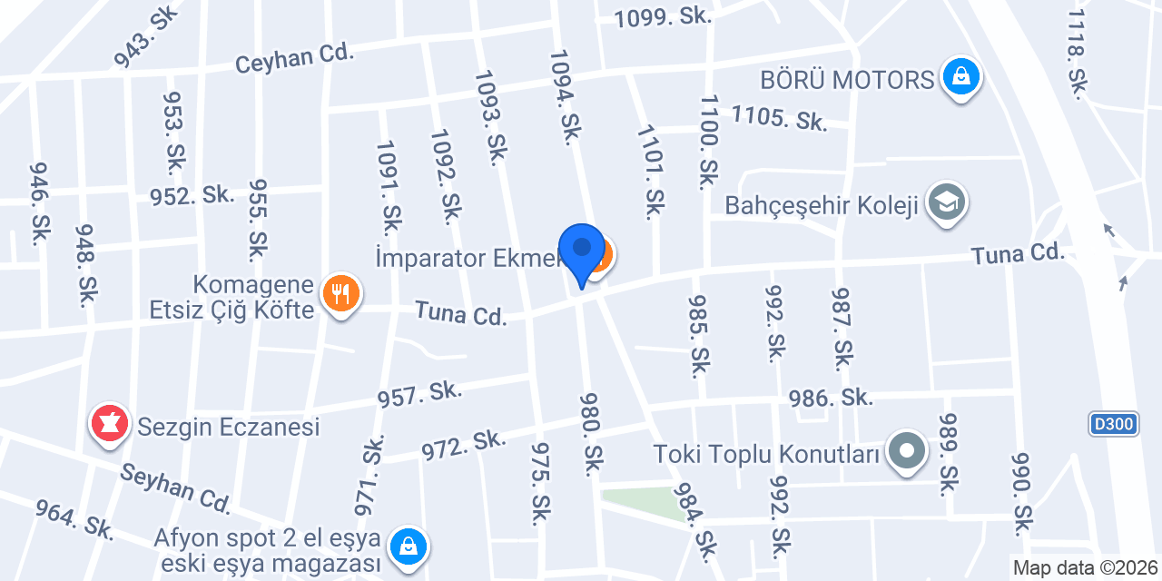 Bereket Pide 2 konumu