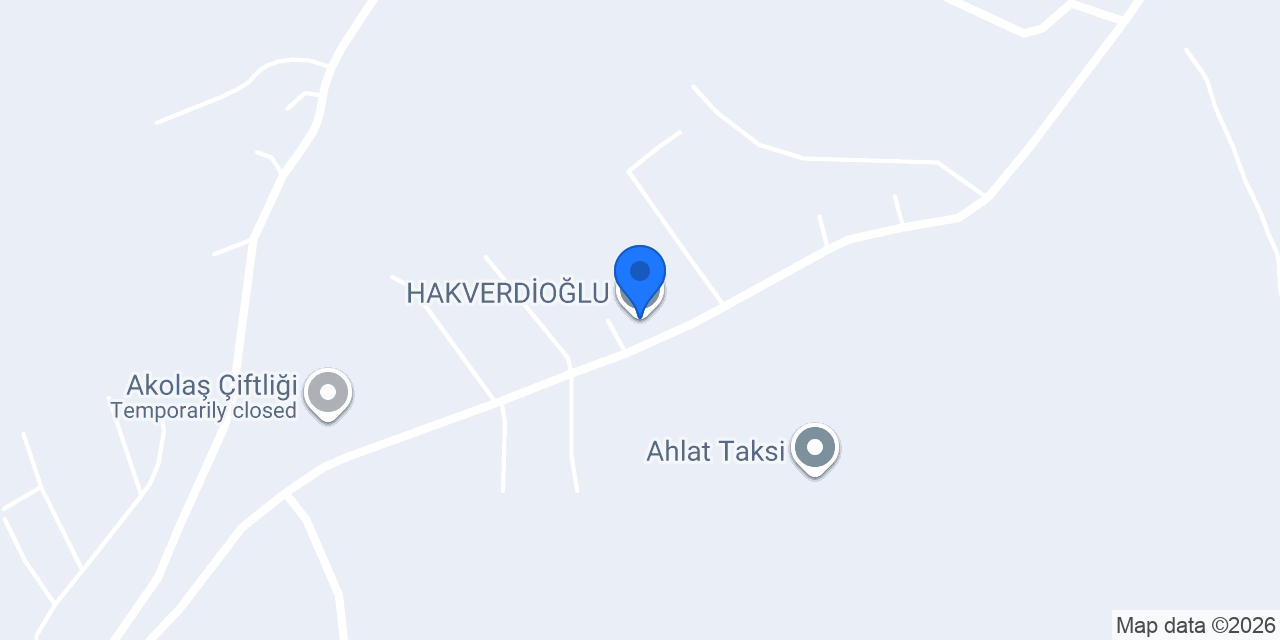 HAKVERDİOĞLU konumu