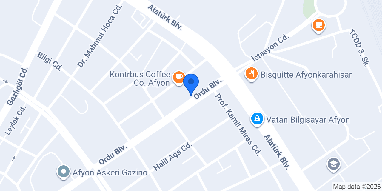 Okcu Elektrik konumu