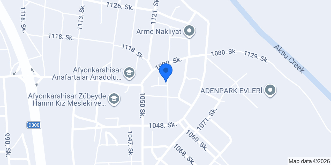 AFYON BOYACISI konumu